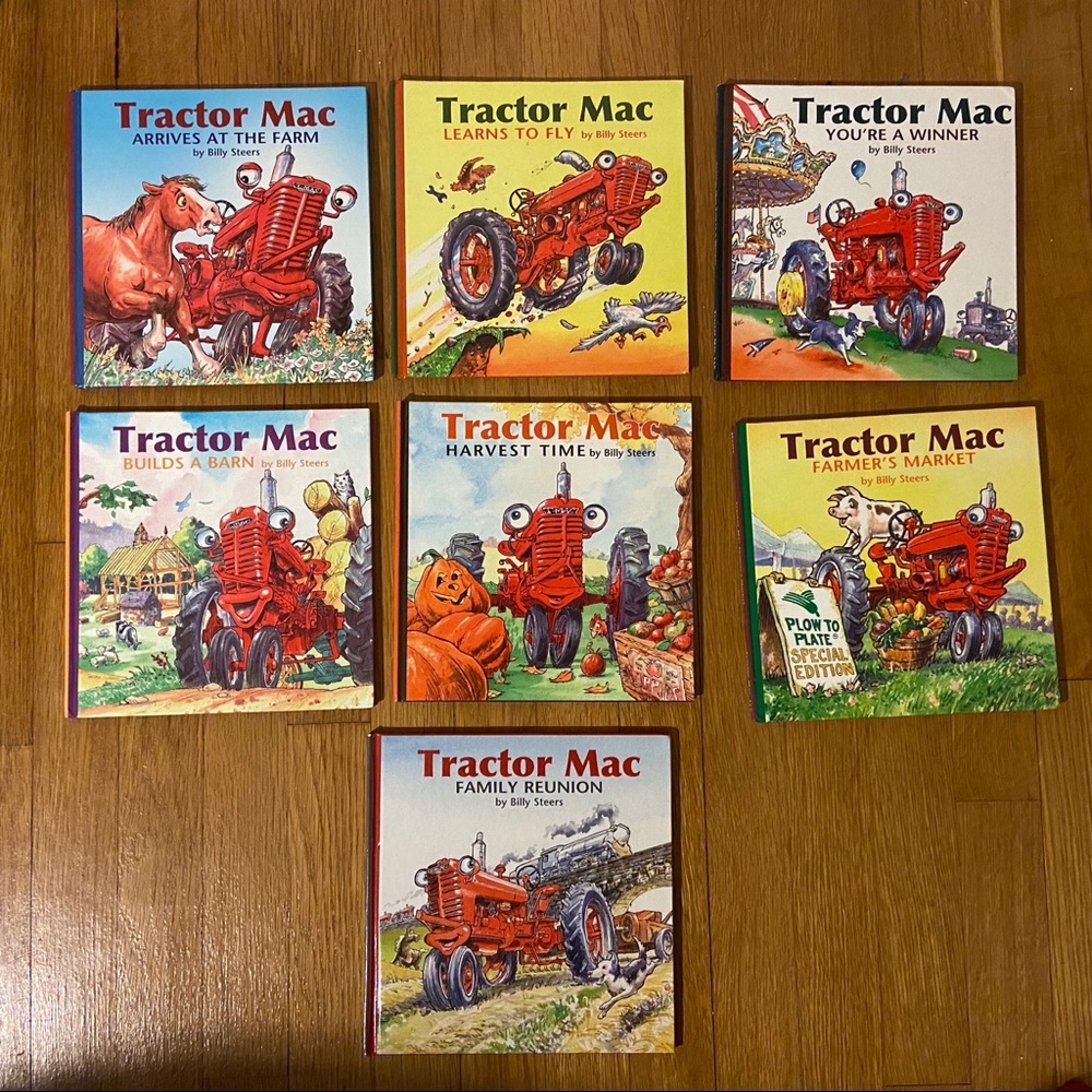 Tractor Mac books - 7 book bundle